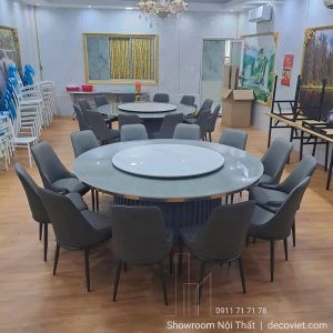 Bàn Ăn Tròn 12 Người Cao Cấp 2816S