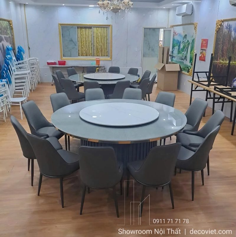Bàn Ăn Tròn 12 Người Cao Cấp 2816S