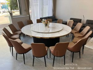 Bàn Ăn Tròn 16 Người Cao Cấp 2828S