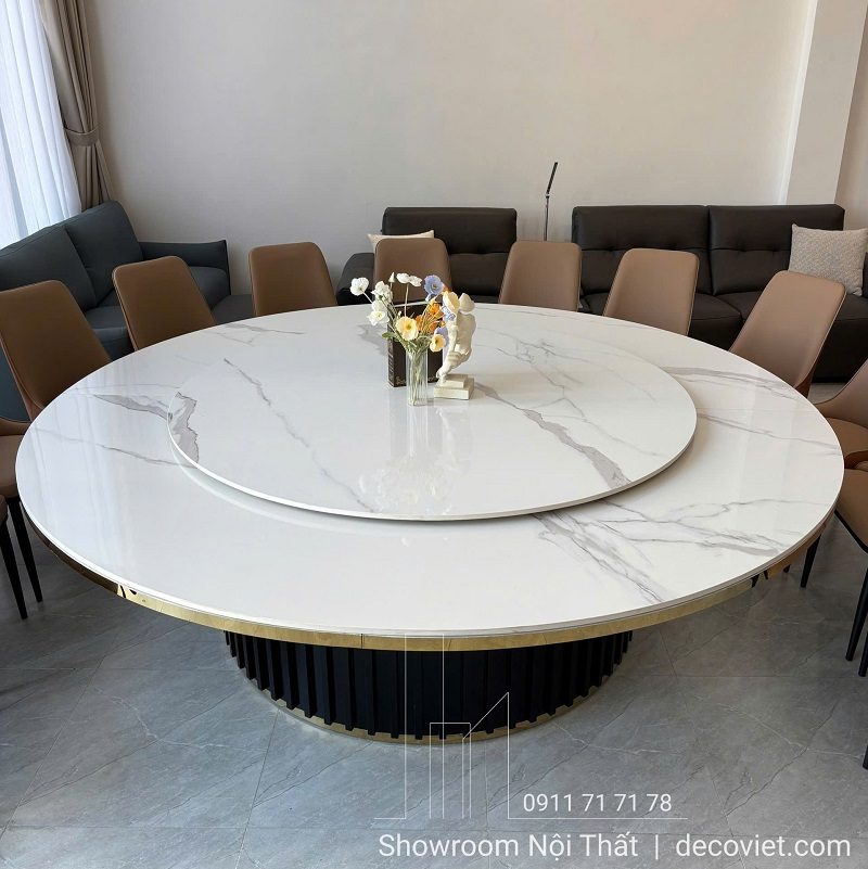 Bàn Ăn Tròn 16 Người Cao Cấp 2828S