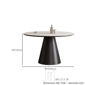 Bàn Ăn Tròn 1m Giá Rẻ 2835S