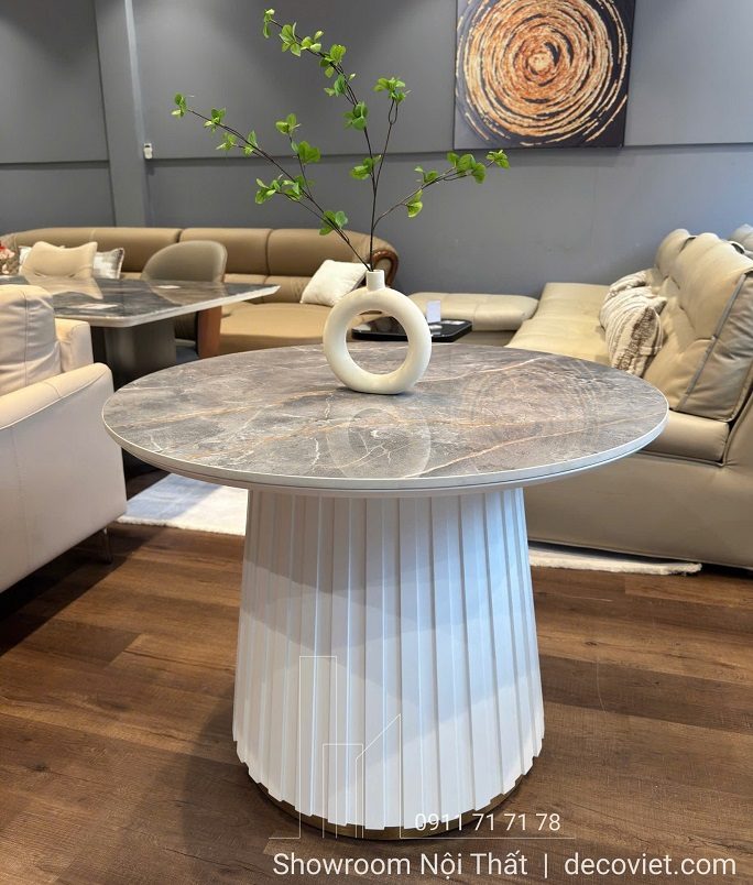 Bàn Ăn Tròn 4 Ghế Hiện Đại 2791S