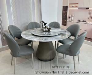 Bàn Ăn Tròn 6 Ghế Hà Nội 2553S