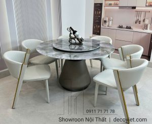 Bàn Ăn Tròn 6 Ghế Hà Nội 2553S