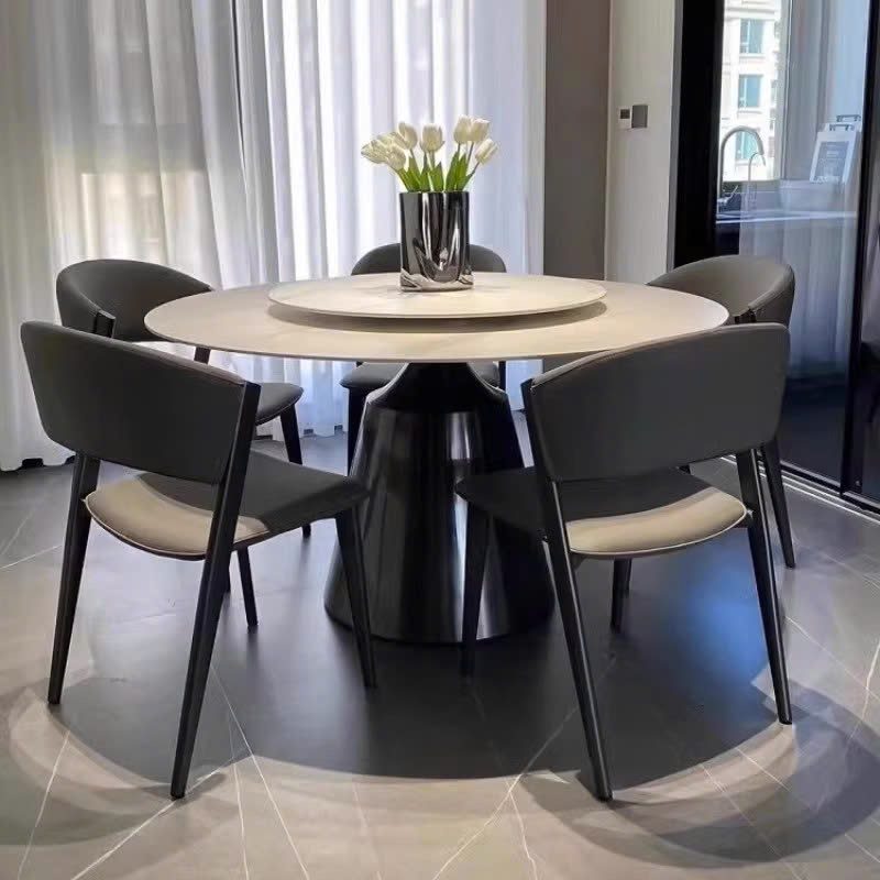 Bàn Ăn Tròn 6 Ghế Hiện Đại 2451S