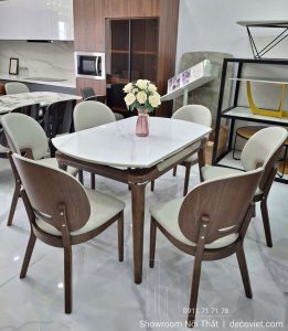 Bàn Ăn Tròn Gấp Gọn Thông Minh 2879S
