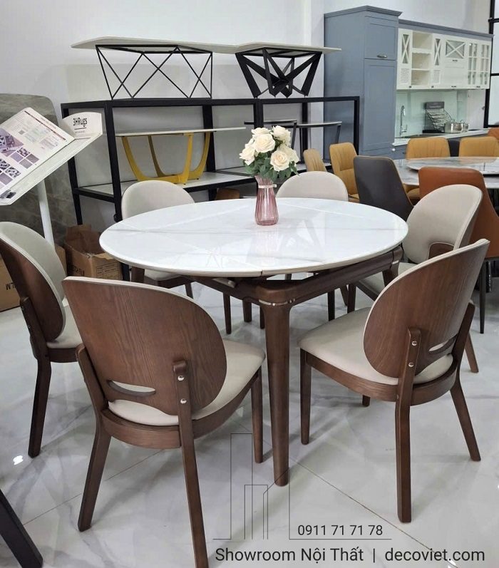 Bàn Ăn Tròn Gấp Gọn Thông Minh 2879S