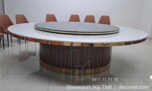 Bàn Ăn Tròn Nhà Hàng 18 Người 2508S