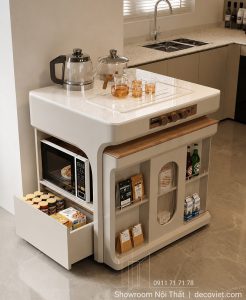 Bàn Đảo Bếp Gấp Gọn 2800S