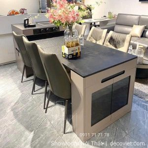 Bàn Đảo Bếp Gấp Gọn Thông Minh 2735S