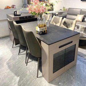 Bàn Đảo Bếp Gấp Gọn Thông Minh 2735S