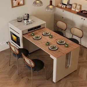 Bàn Đảo Bếp Gấp Gọn Thông Minh 2801S