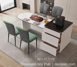 Bàn Đảo Bếp Kết Hợp Bàn Ăn Thông Minh 2384S