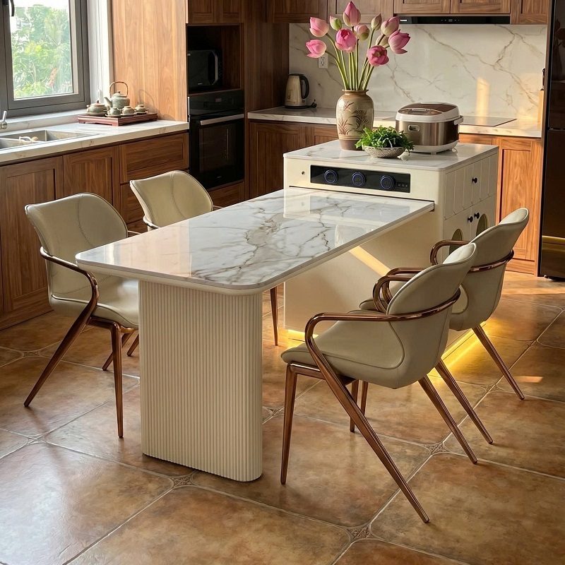 Bàn Đảo Bếp Mặt Đá 2983S