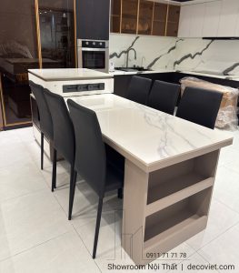 Bàn Đảo Bếp Mặt Đá Hiện Đại 2924S
