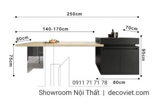 Bàn Đảo Bếp Nhập Khẩu 2346S