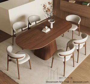 Bàn Ghế Ăn Gỗ Giá Rẻ 2844S