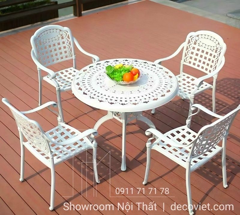 Bàn Ghế Cafe Ngoài Trời 2035T