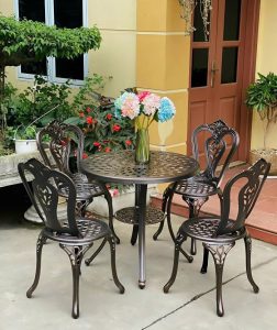Bàn Ghế Cafe Sân Vườn 2018T