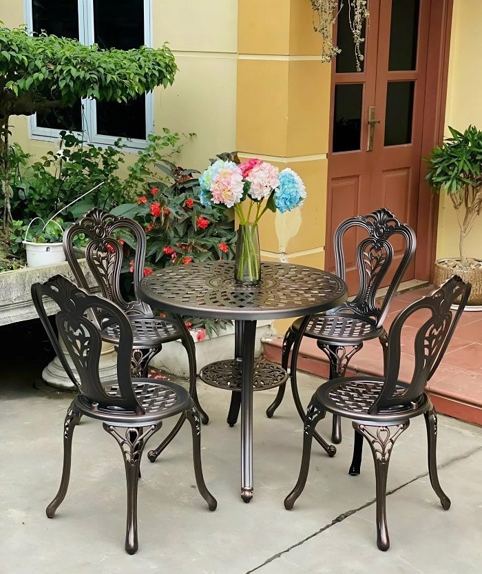 Bàn Ghế Cafe Sân Vườn 2018T