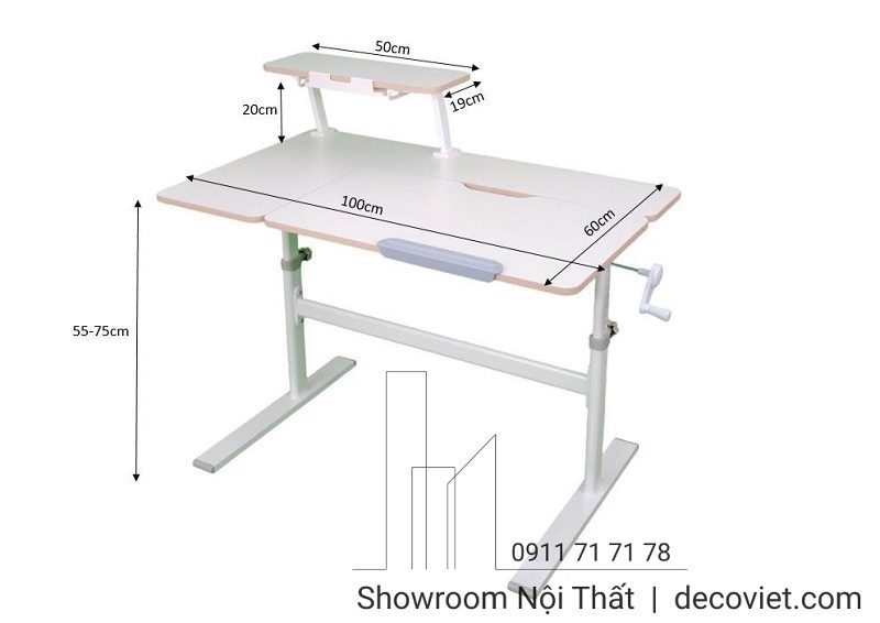 Bàn Ghế Học Sinh Thông Minh 130S