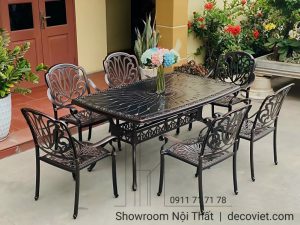Bàn Ghế Ngoài Trời 2001T