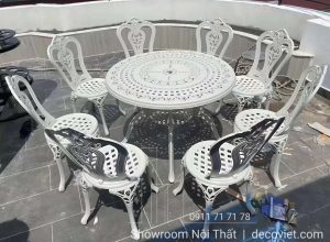 Bàn Ghế Ngoài Trời Hiện Đại 2037T