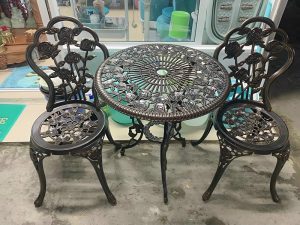 Bàn Ghế Nhôm Đúc Cao Cấp 2066T