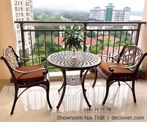 Bàn Ghế Sân Thượng 2 Người 2063T