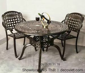 Bàn Ghế Sân Vườn Tân Cổ Điển 2062T