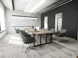 Bàn Họp Gỗ Chân Sắt 3044S