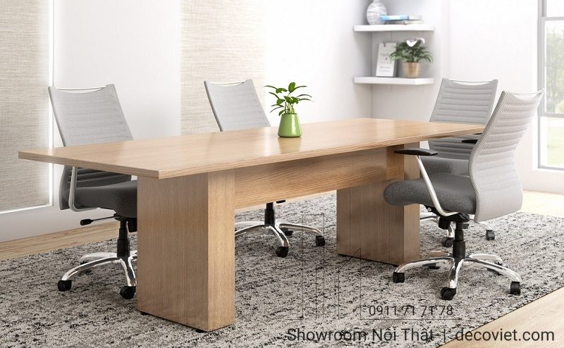 Bàn Họp Gỗ Nhỏ 6 Ghế 3045S