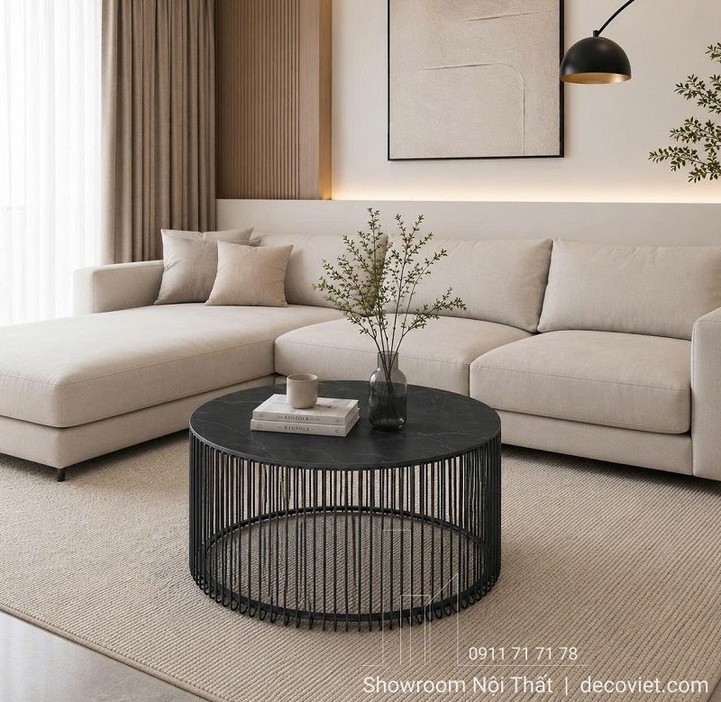 Bàn Sofa Chân Sắt Giá Rẻ 494S