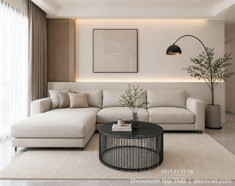 Bàn Sofa Chân Sắt Giá Rẻ 494S