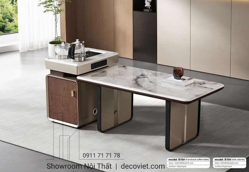 Bàn Sofa Có Bếp Điện Nhập Khẩu 406S