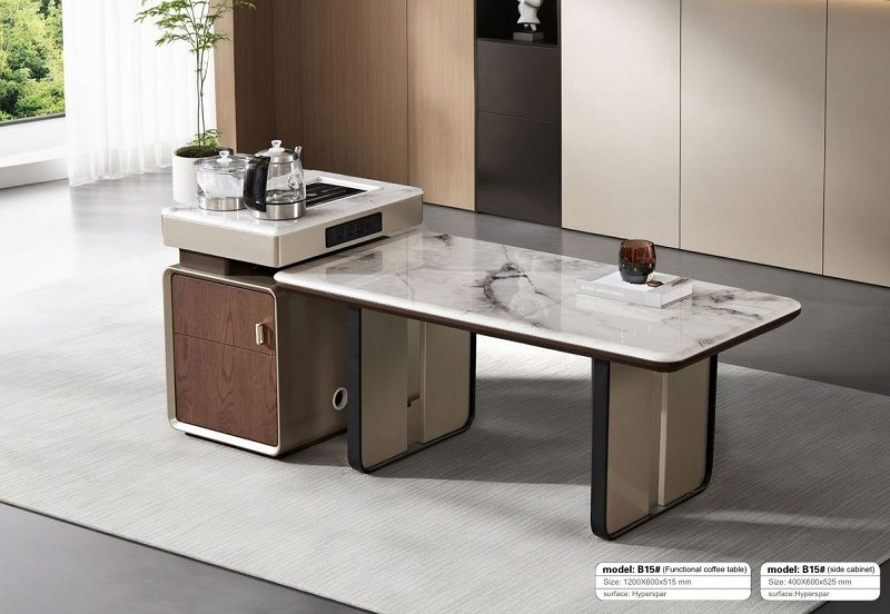 Bàn Sofa Có Bếp Điện Nhập Khẩu 406S