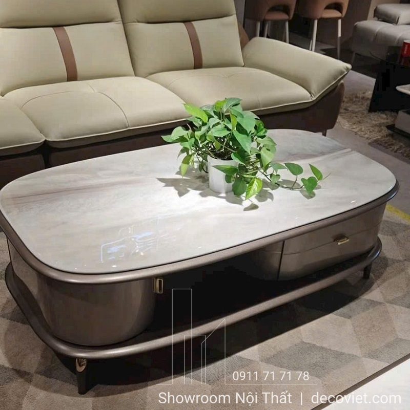 Bàn Sofa Mặt Đá 444S