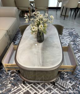 Bàn Sofa Mặt Đá 444S