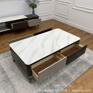 Bàn Sofa Mặt Đá Cao Cấp 437S