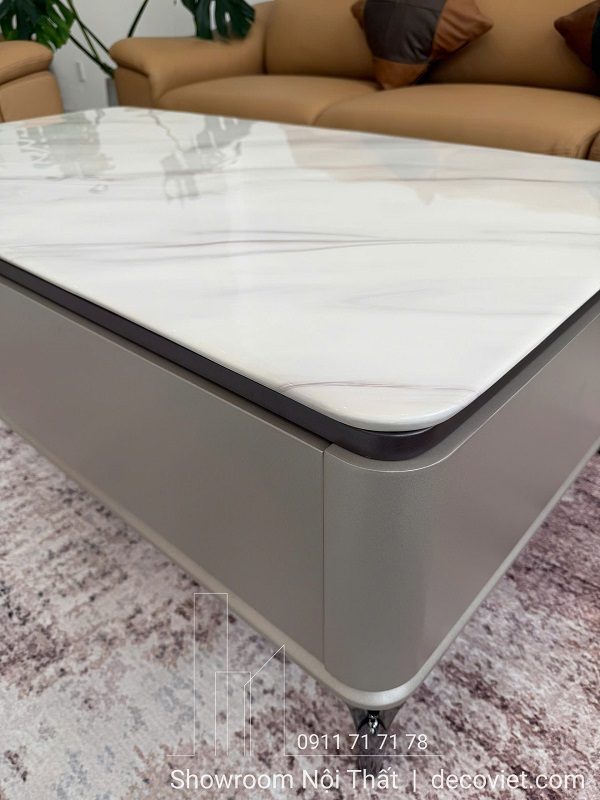 Bàn Sofa Mặt Đá Cao Cấp 437S