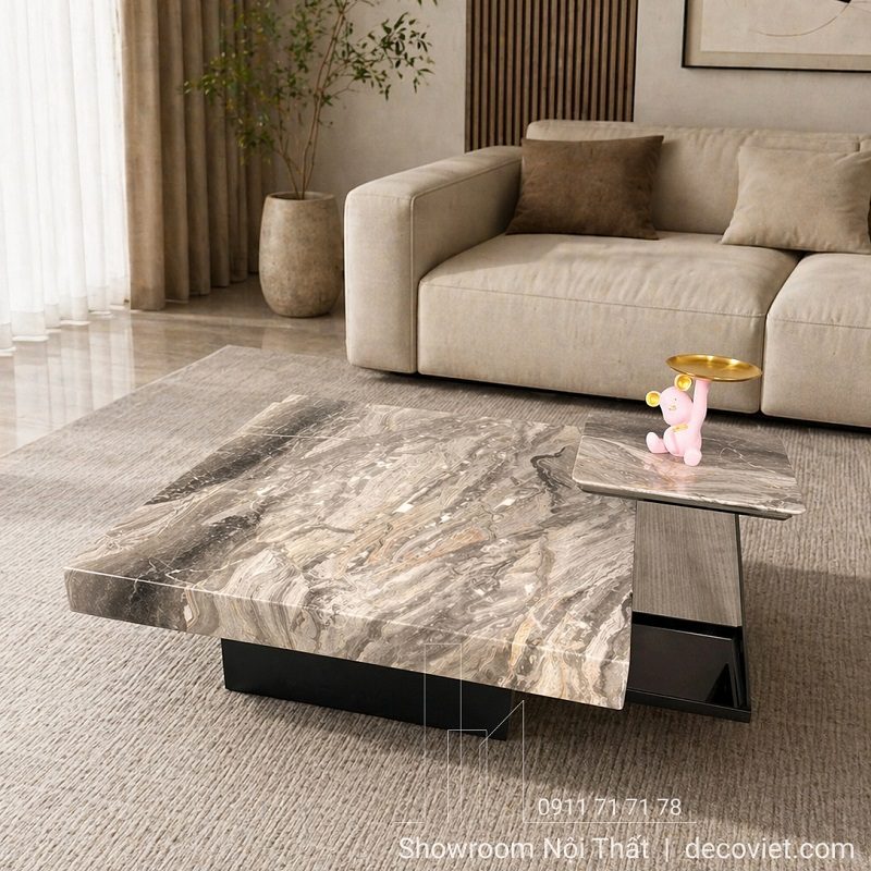 Bàn Sofa Mặt Đá Cao Cấp 488S