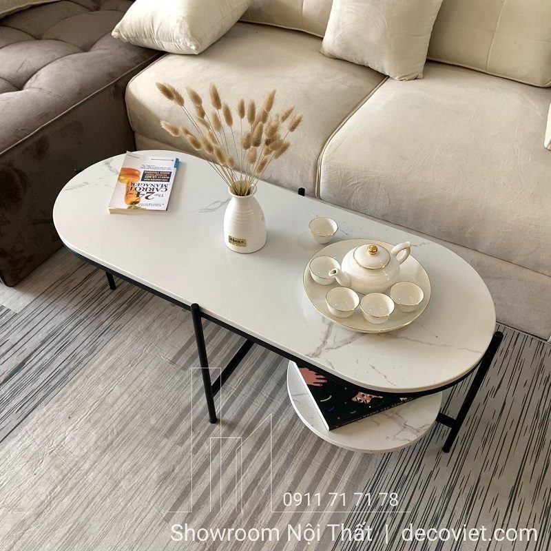 Bàn Sofa Mặt Đá Giá Rẻ 423S