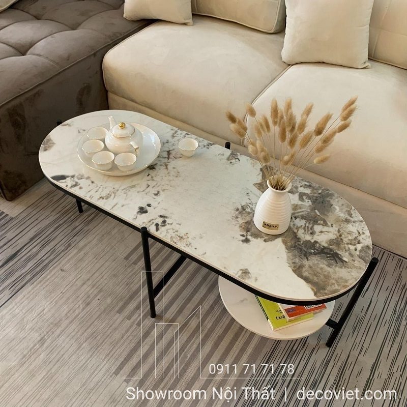 Bàn Sofa Mặt Đá Giá Rẻ 423S