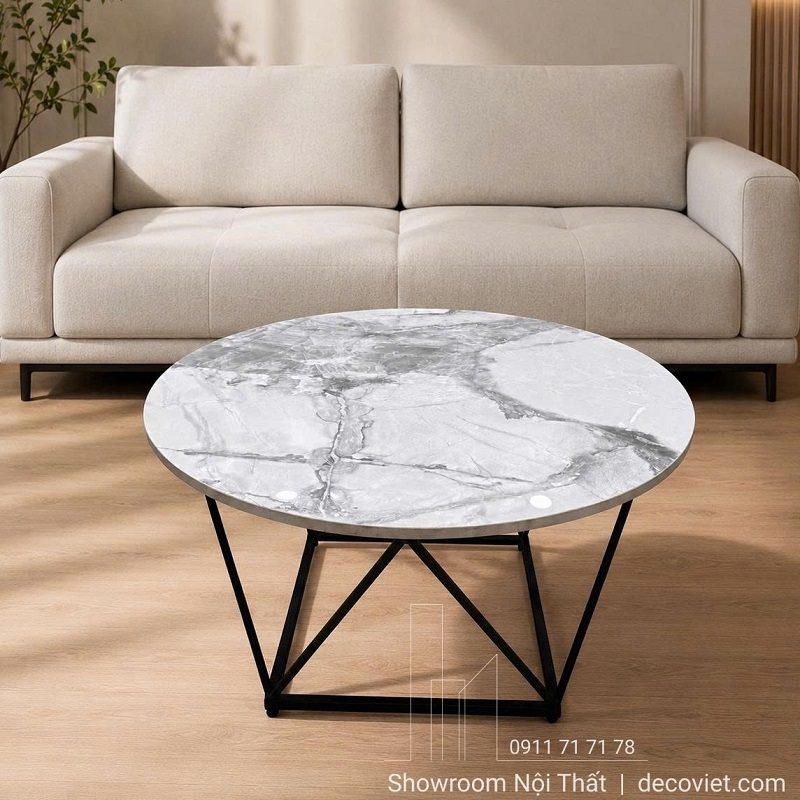 Bàn Sofa Mặt Đá Giá Rẻ 493S