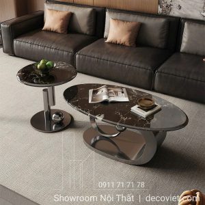 Bàn Sofa Mặt Đá Hiện Đại 396S