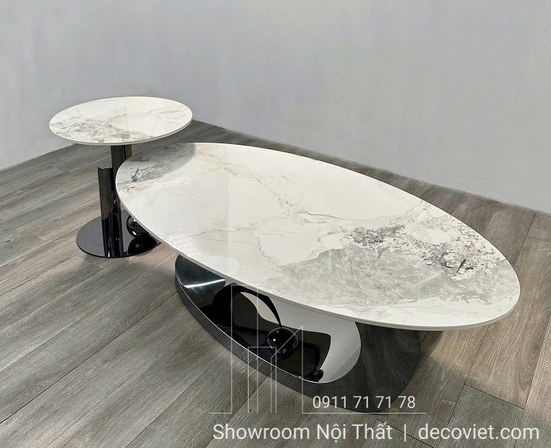 Bàn Sofa Mặt Đá Hiện Đại 396S