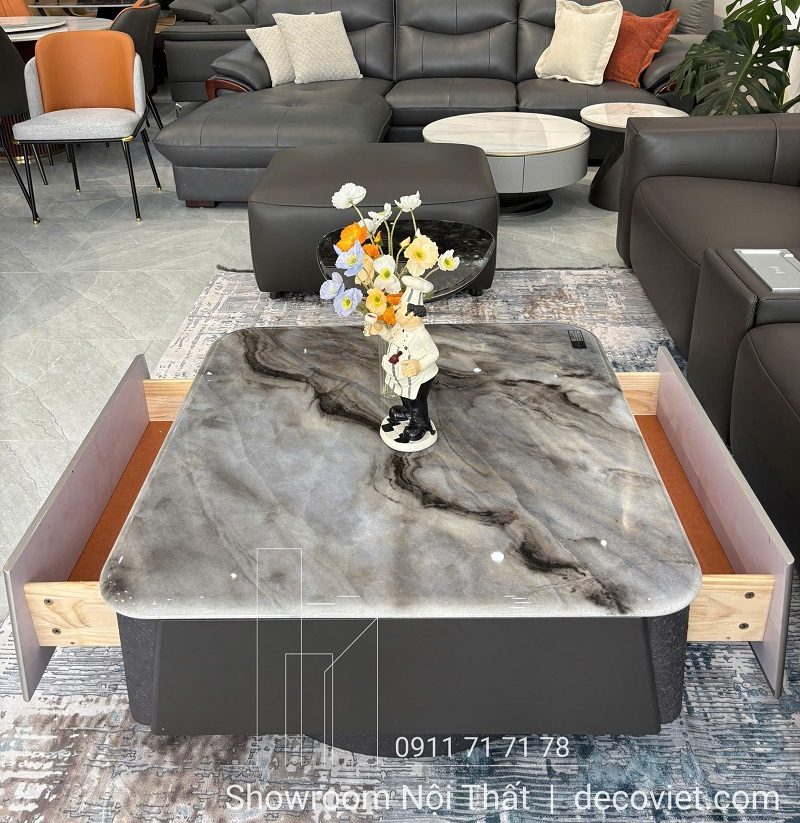 Bàn Sofa Mặt Đá Nhập Khẩu 402S