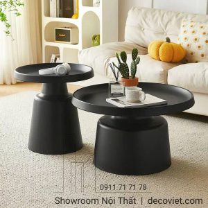 Bàn Sofa Tròn Đôi 386S