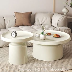 Bàn Sofa Tròn Đôi 386S