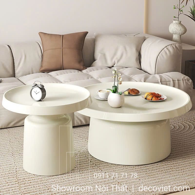 Bàn Sofa Tròn Đôi 386S